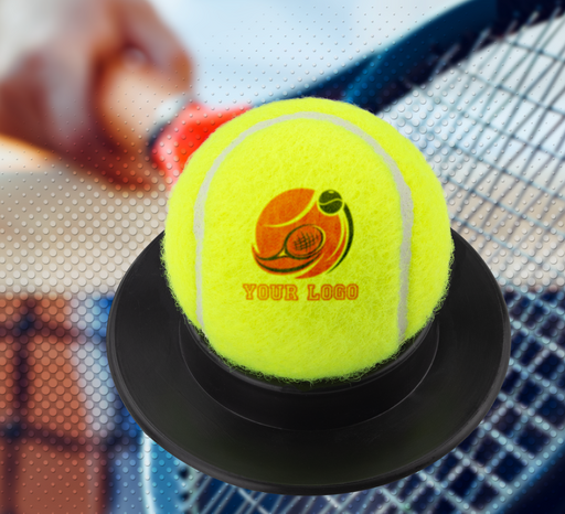 Tennis Sport Gifts, Custom Personalized Tennis ball, Tennis Gift,  Front View