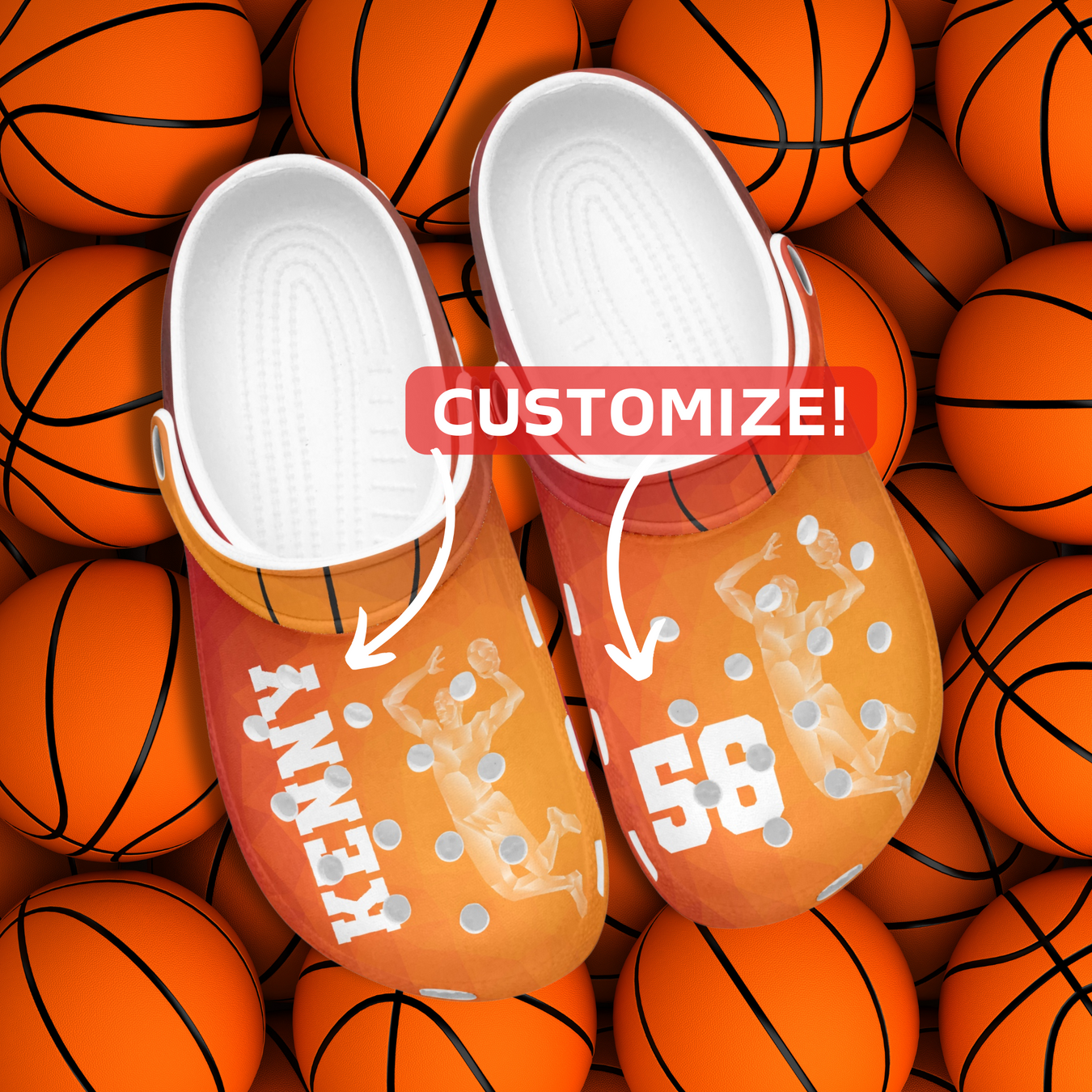 Custom Basketball Clogs