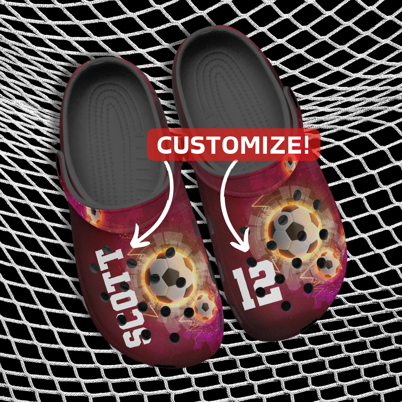 Custom Soccer Clogs