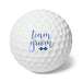 Golf Sport Gifts, Custom Personalized Golf Ball, Bachelor Party Gift,  Groomsmen Gift, Top View