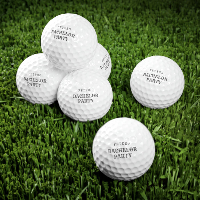 Golf Sport Gifts, Custom Personalized Golf Ball, Bachelor Party Gift,  Multi View