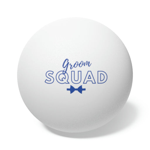 Ping Pong Sport Gifts, Custom Personalized Ping Pong ball, Ping Pong Gift, Beer Pong Gift, Groomsmen Gift, Front View, White