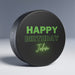 Hockey Sport Gifts, Custom Personalized Hockey Puck Side View, Happy Birthday, Birthday Gift