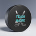 Hockey Sport Gifts, Custom Personalized Hockey Puck Side View, Hockey Team, Team Gift