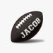 Football Sport Gifts, Custom Personalized Football, Football Gift, Left Angle View, Black