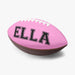 Football Sport Gifts, Custom Personalized Football, Football Gift, Right Angle View, Pink