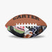 Football Sport Gifts, Custom Personalized Football, Football Gift, Top View, Photo On Football