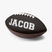 Football Sport Gifts, Custom Personalized Football, Football Gift, Right Angle View, Black