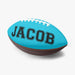 Football Sport Gifts, Custom Personalized Football, Football Gift, Right Angle View, Blue