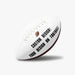 Football Sport Gifts, Custom Personalized Football, Football Gift, Left Angle View, White