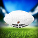 Football Sport Gifts, Custom Personalized Football, Football Gift, Top View, White