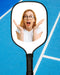 Pickleball Sport Gifts, Custom Personalized Pickleball Paddles, Photo on Pickleball Paddle,  Woman View