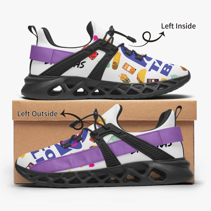 Taco Bell Shoes, Mesh Running Shoes - Sport Gifts, Sports Fan Gifts