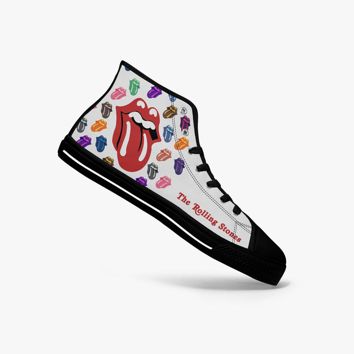 Rolling Stones Light Adult High-Top Canvas Shoes - Sport Gifts, Sports Fan Gifts