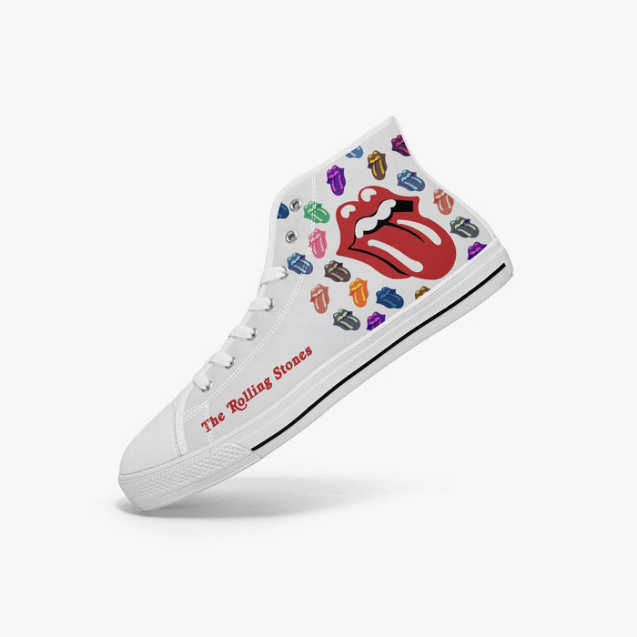 Rolling Stones Light Adult High-Top Canvas Shoes - Sport Gifts, Sports Fan Gifts