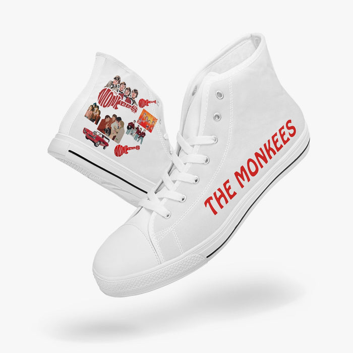 The Monkees Light Adult High-Top Canvas Shoes - Sport Gifts, Sports Fan Gifts