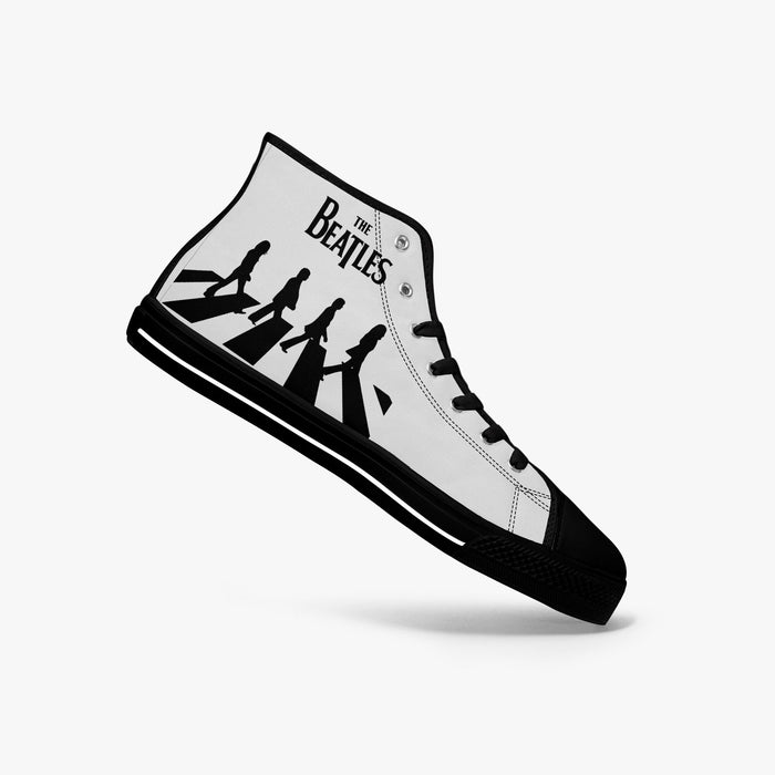 The Beatles Light Adult High-Top Canvas Shoes - Sport Gifts, Sports Fan Gifts