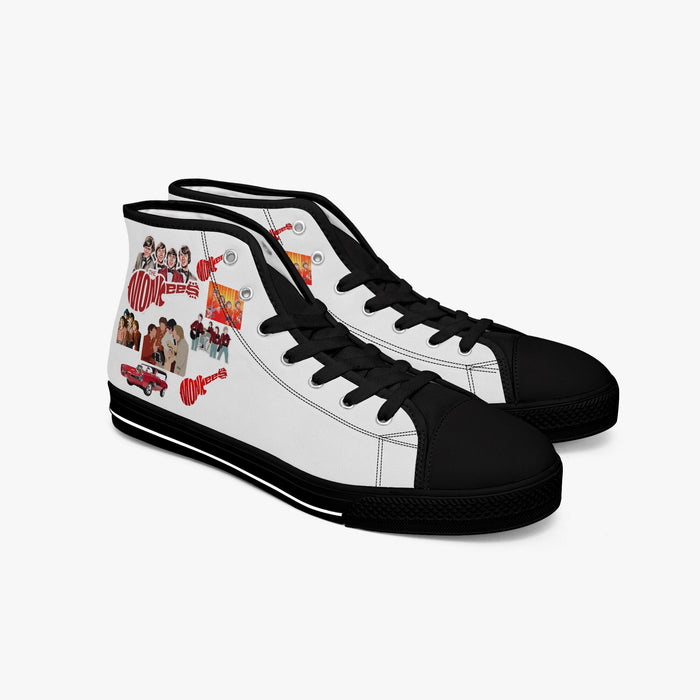 The Monkees Light Adult High-Top Canvas Shoes - Sport Gifts, Sports Fan Gifts