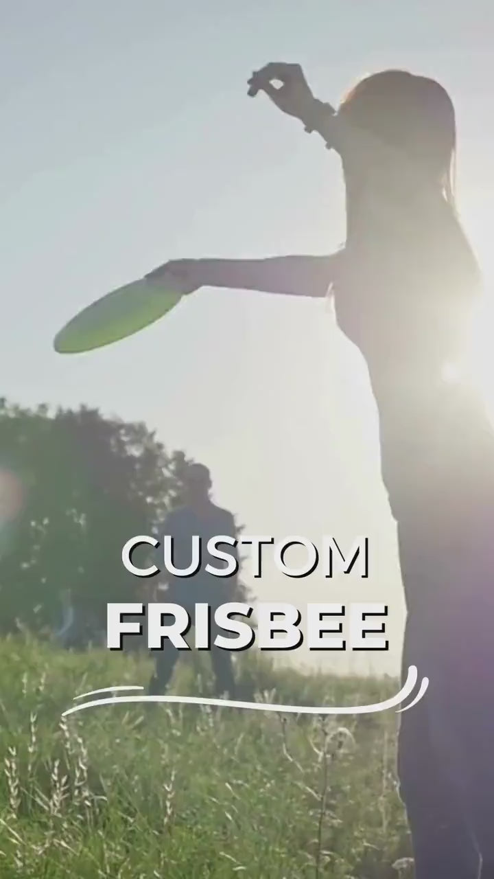 Frisbee Sport Gifts, Custom Personalized Frisbee in Multiple Colors